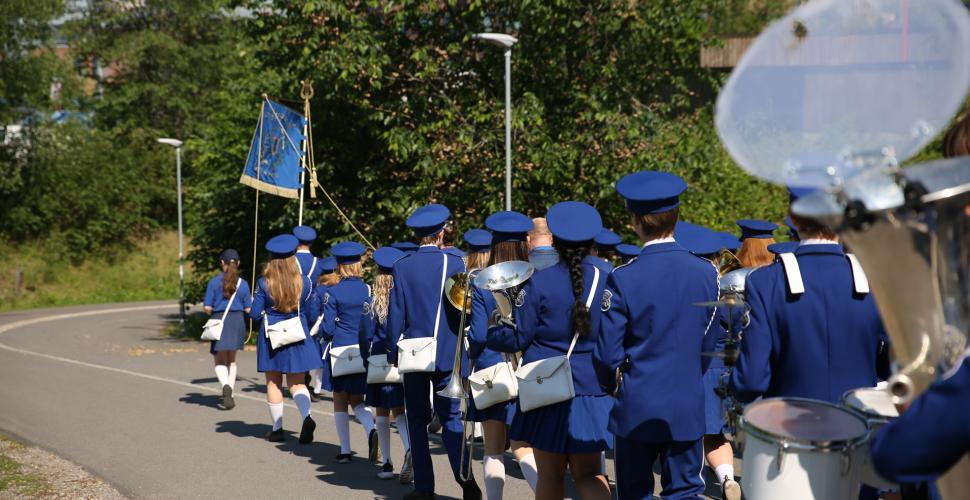 Løren og Refstad skoles musikkorps