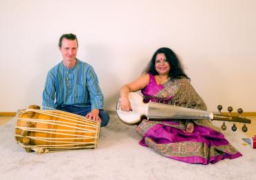 Sudeshna Bhattacharya og Erlend Olderskog Albertsen