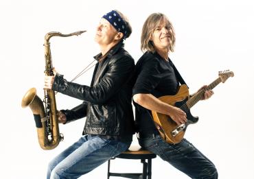 Mike Stern og Bill Evans.