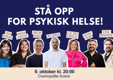 Stå opp for psykisk helse!